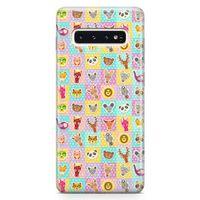 Samsung Galaxy S10 Plus Kılıf Peluş Oyuncaklar Arka Kapak Koruma Desenli Full Koruyucu