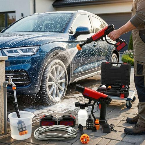 Şarjlı Araç Yıkama Makinesi 135W 19000RPM 21V 12000mAh
