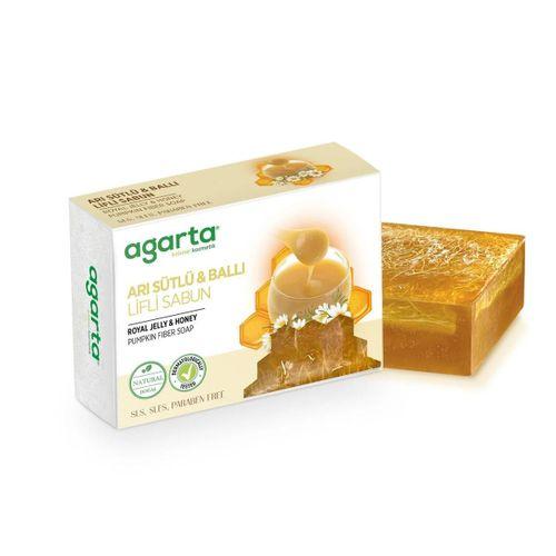 Agarta Agarta Arı Sütlü ve Ballı Lifli Sabun 150 Gr
