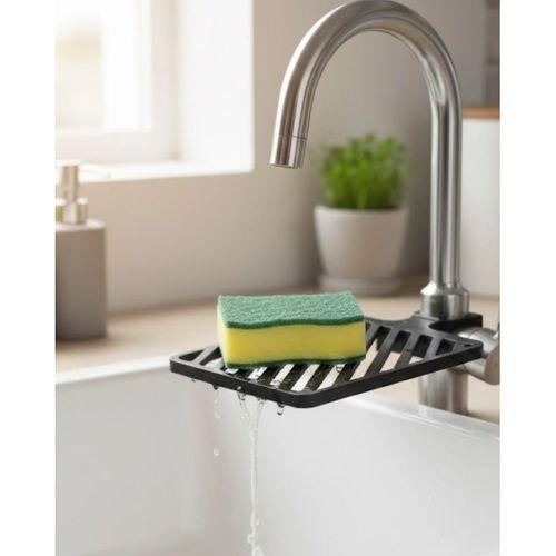 Damlama Tepsili Musluk Sünger Tutucu Tezgâh Üstü Düzenleyici