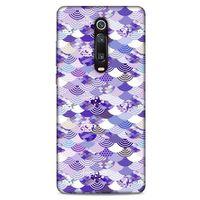 Xiaomi Mi 9T Pro Kılıf Pastel Renkler (15) Antişok Kılıf Mor Beyaz