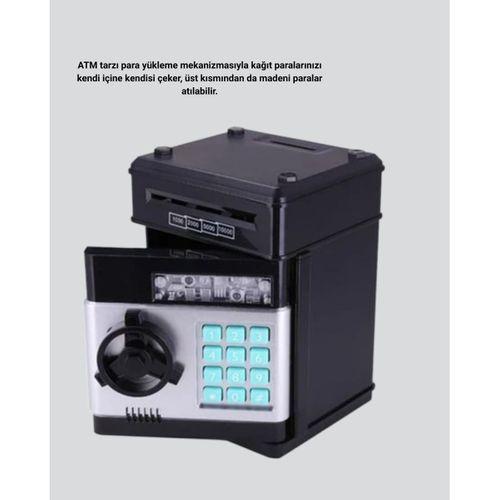 Para Kasası Görünümlü Elektronik Şifreli Kumbara