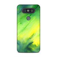 LG Q60 Kılıf Pastel Hayaller Arka Kapak Silikon Koruma Full Koruyucu