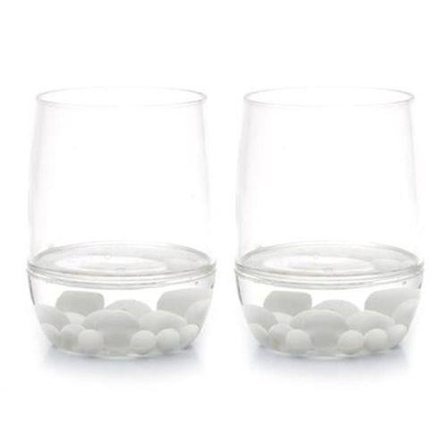 2 Adet Kalemlik Beyaz İncili Ofis Gereci 8X8X11Cm 300Ml