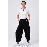ALEXANDERGARDI BELİ LASTİKLİ BOL PAÇA PANTOLON (B22-14500)