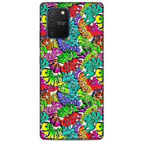 Graffitix (21) Desenli Silikon Kapak Samsung Galaxy S10 Lite Kılıf