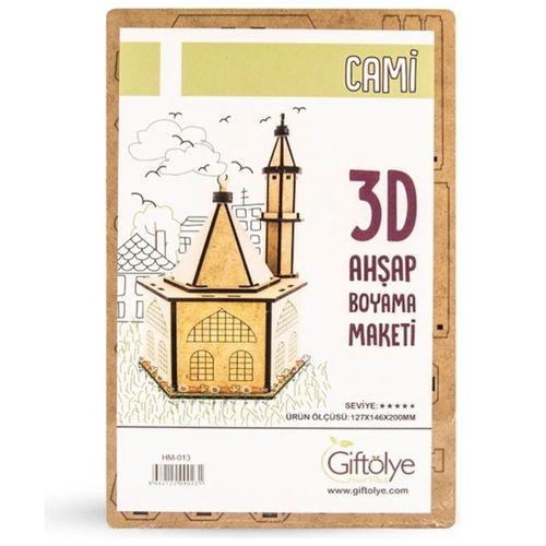 Ahşap Maket 3D Cami