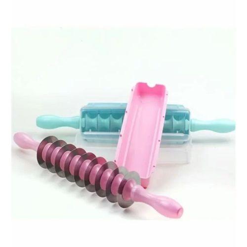 Pratik 9 Bıçaklı Mantı Kesme Merdanesi