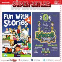 Team ELT Publishing 4. Sınıf Hikayelerle Eğlence ve Lodos Eğlenceli Paragraf Soru Bankası Seti 2 Kitap