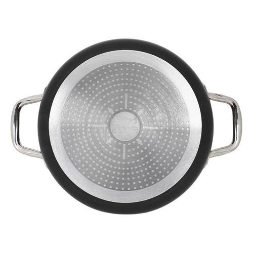 Leggno MST2828ST24BK Master Titanium Sığ Tencere Siyah 24 Cm