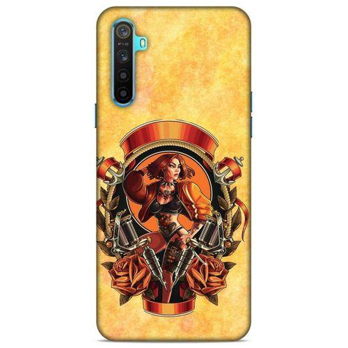 Lopard Oppo Realme 6i Uyumlu Kılıf Tattoo's (15) Antişok Kılıf Kadın Dövmeleri