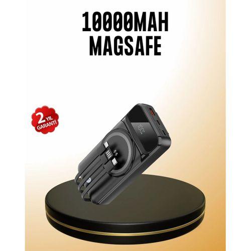 15w Kablosuz Hızlı Şarjlı 10000 Mah Powerbank – Taşınabilir, Led Göstergeli