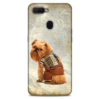 Oppo Ax7 Kılıf Köpek Kıyafetleri (25) Antişok Kapak Brussels Griffon Sweatshirt