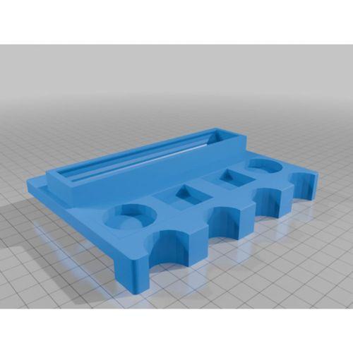 Çeyreklik ve Tebeşir Tutuculu Remix 3D Baskı (Bu ürün Sadece Plastik parçadır - Almadan Önce Soru Sorabilirsiniz)