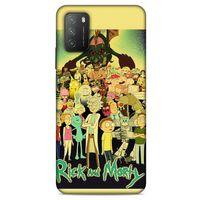 Xiaomi Poco M3 Uyumlu Kılıf Rick And Morty (38) Neo Hybrid Kılıf Rick Sanchez