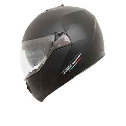 SEVGENT Kask Çene Açılır Vizörlü B-700 - Beon Mat Siyah L Beden