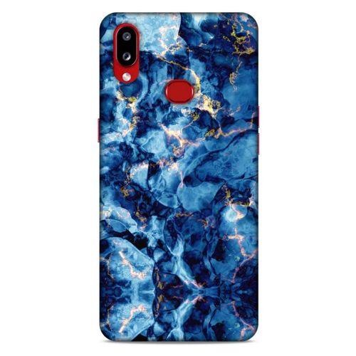 Mermer Desenli (26) Tema Tpu Silikon Kılıf Parliament Mavi Samsung Galaxy A10s Kılıf