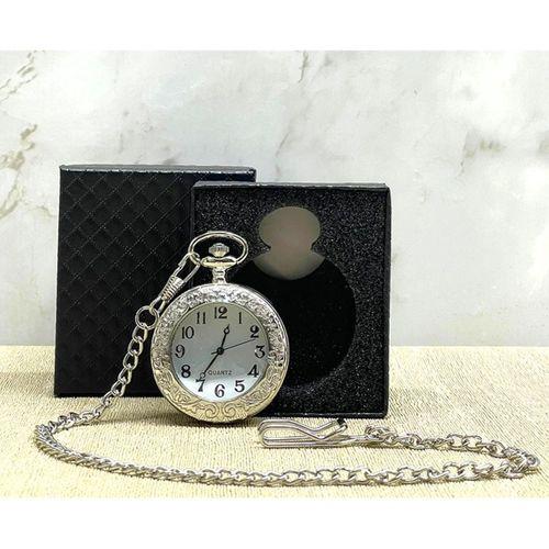 Özel Kutulu Gümüş Köstekli Saat