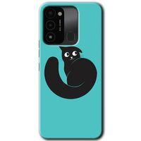 Tecno Spark 8C Kılıf HD Desen Baskılı Arka Kapak - Cat Vector