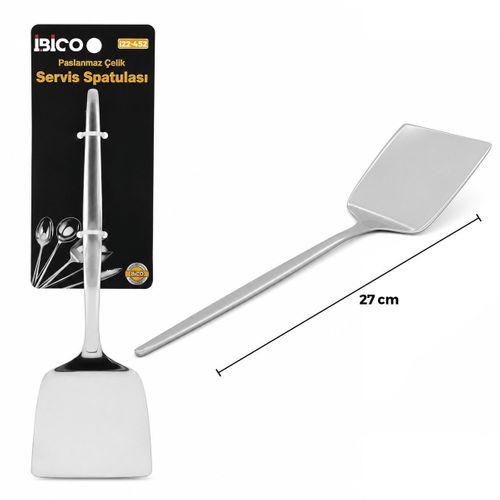 Krom Kaplama Metal Servis Spatula 27 cm
