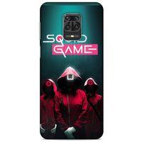 Xiaomi Redmi Note 9 Pro Uyumlu Kılıf Squid Game (45) Liquid Air Kılıf Kwang