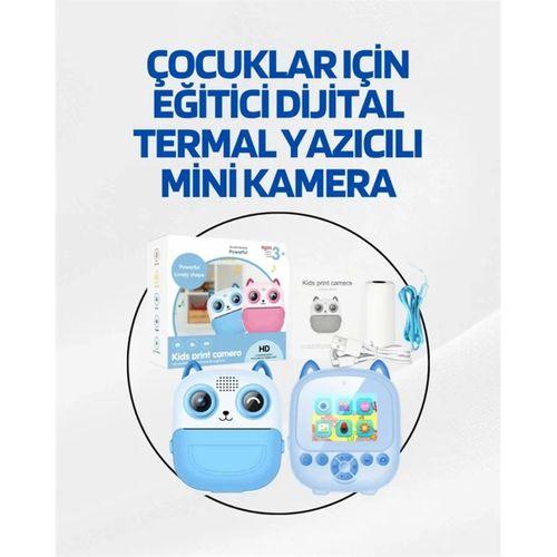 Dijital Termal Yazıcılı Mini Kamera – Hd Video & Anında Fotoğraf Çıktısı