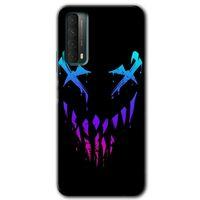 Huawei P Smart 2021 Kılıf Baskılı Kapak - Çığlık +Tam Ekran Koruyucu