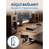 Usb Bluetooth Aux Ses Adaptörü Kablosuz Müzik Aktarım Cihazı