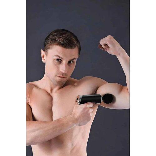 4 Başlıklı Darbeli Şarjlı Masaj Aleti Tabancası Kablosuz