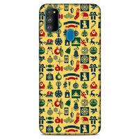 Yılbaşı Süsleri 12 Samsung Galaxy M30s Kılıf Silikon Kapak