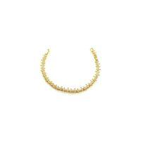 Taşlı VİP Bileklik - Altın