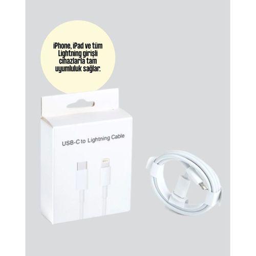 Aşırı Şarj Ve Pil Koruması İle Akıllı Çipli Lightning Kablo 1.2m