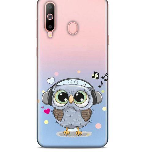 Zoologix (71) Samsung Galaxy M30 Şeffaf Kılıf Silikon Desenli