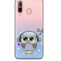 Zoologix (71) Samsung Galaxy M30 Şeffaf Kılıf Silikon Desenli