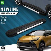 S-Dizayn Toyota C-HR 2 NewLine Krom Yan Basamak 173 Cm 2023 Üzeri A+ Kalite