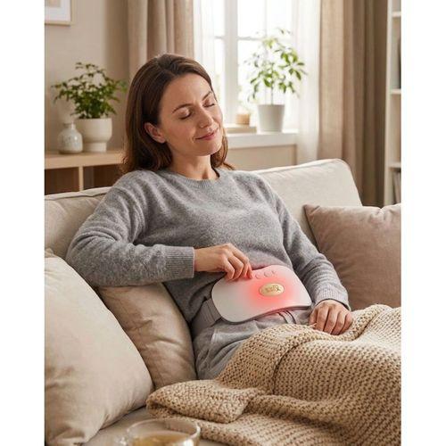 Usb Şarjlı Kızılötesi Isıtmalı Titreşimli Kadın Bel Ve Karın Masaj Kemeri