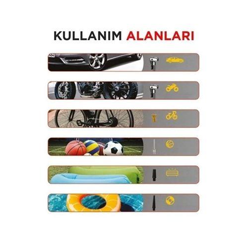 8000 Mah Taşnabilir Dijital Ekranlı Araç Akü Takviyeli,powerbank,ışıklı Oto Hava Kompresörü