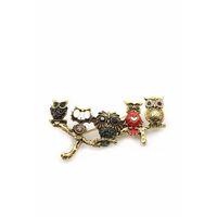 Baykuş Broş - ÇOK RENKLİ