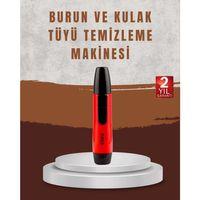 Raks Leo Burun Kulak Tüy Alma Makinesi 45 Dk Şarj Süreli Kırmızı