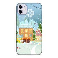Apple Iphone 11 Kılıf Snowix (35) Fit Design Kılıf Karışık Renkli