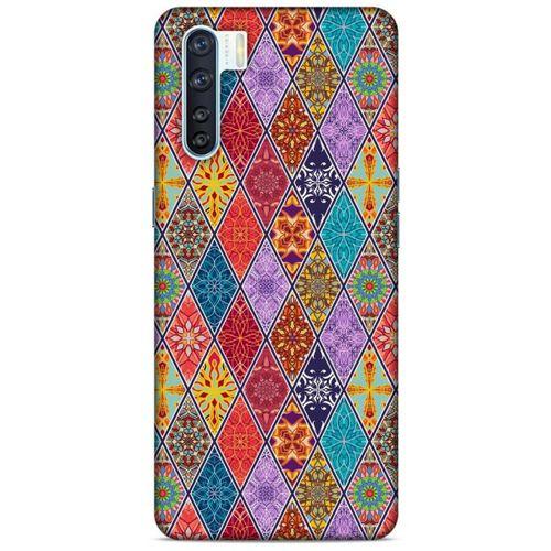 Ethnic Culture (4) Oppo A91 Kılıf Silikon Kapak Desenli