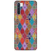 Ethnic Culture (4) Oppo A91 Kılıf Silikon Kapak Desenli