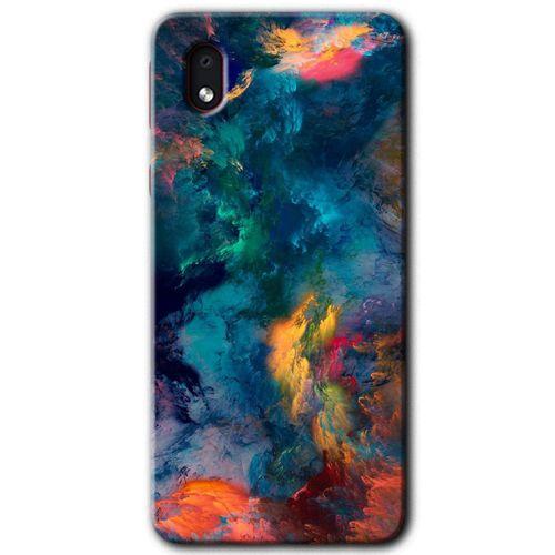 Samsung Galaxy A01 Core Kılıf Baskılı Kapak - Valhalla +Tam Kaplayan Mat Seramik