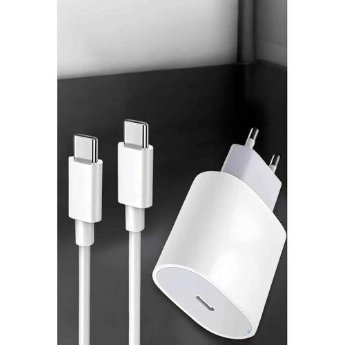 Şarj Aleti İos 15/15 Pro Max Uyumlu Şarj Adaptörü Ve Kablosu