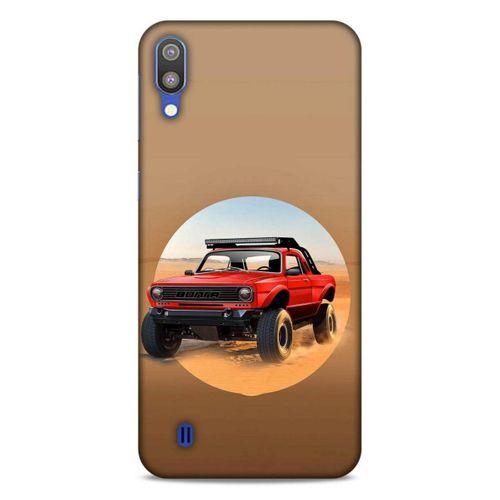 Lopard Samsung Galaxy M10 Uyumlu Kılıf PickUpX (39) Liquid Crystal Kılıf Kırmızı Siyah