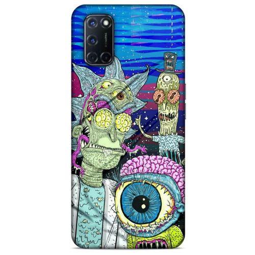 Oppo A92 Uyumlu Kılıf Rick And Morty (49) Ultra Silikon Kılıf Decoy Summers