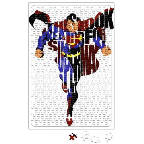 Superman Typography Puzzle 240 Parça Yapboz