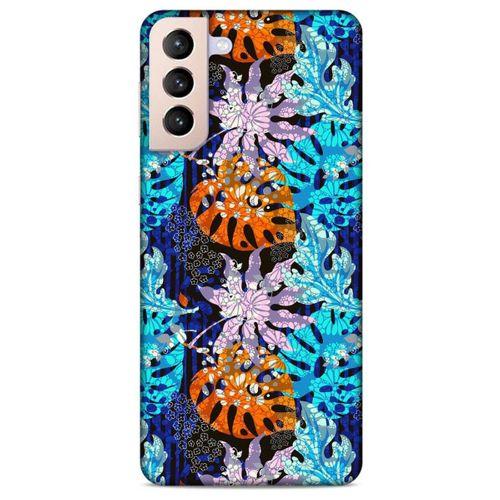 Lopard Samsung Galaxy S21 Plus Uyumlu Kılıf Ethnic Culture (85) Fit Design Kılıf