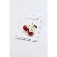 Kiraz Broş - Kırmızı