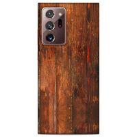 Lopard Samsung Galaxy Note 20 Ultra Uyumlu Kılıf Wood'X (4) Koruma Kılıfı Desenli